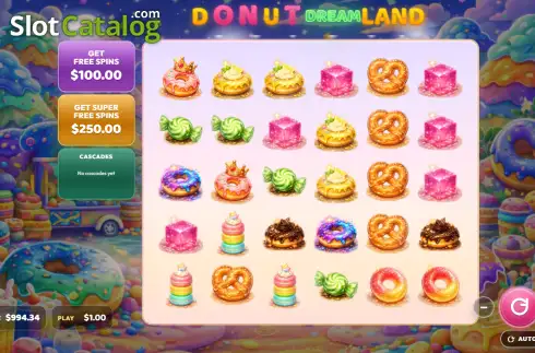 Скрин2. Donut Dreamland слот