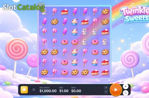 Скрин2. Twinkle Sweets слот