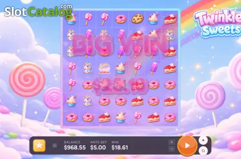Скрин3. Twinkle Sweets слот