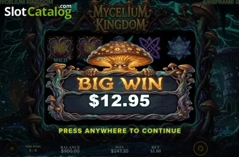 Скрин3. Mycelium Kingdom слот