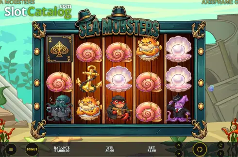 Скрин2. Sea Mobsters слот