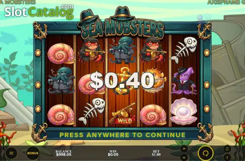Скрин3. Sea Mobsters слот