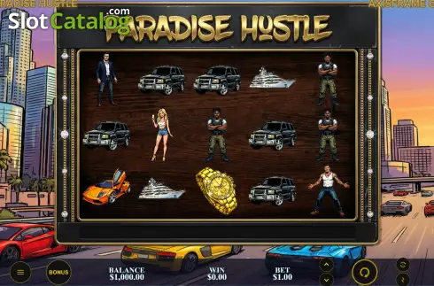 Скрин2. Paradise Hustle слот