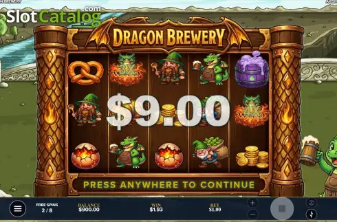 Скрин3. Dragon Brewery слот