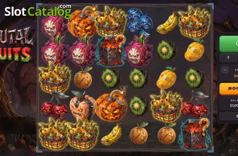Скрин2. Brutal Fruits слот