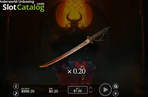 Скрин3. Underworld Unboxing слот