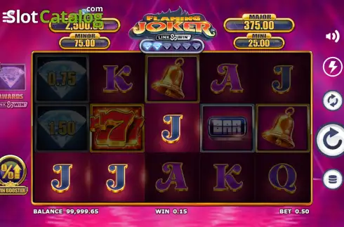 Скрин3. Flaming Joker Link & Win слот