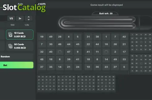 Скрин2. Bingo (BC Originals) слот