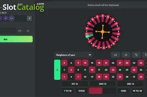 Скрин2. Roulette (BC Originals) слот