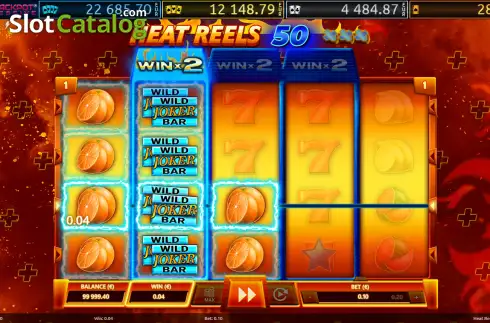 Скрин3. Heat Reels 50+++ слот