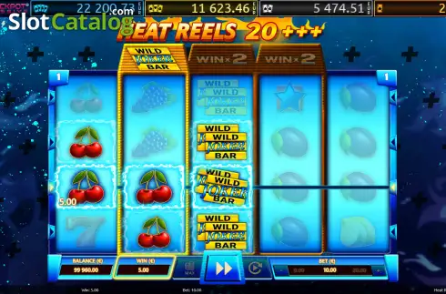 Скрин3. Heat Reels 20 +++ слот