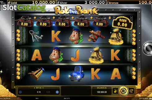 Скрин2. Rob the Bank (Bellot) слот