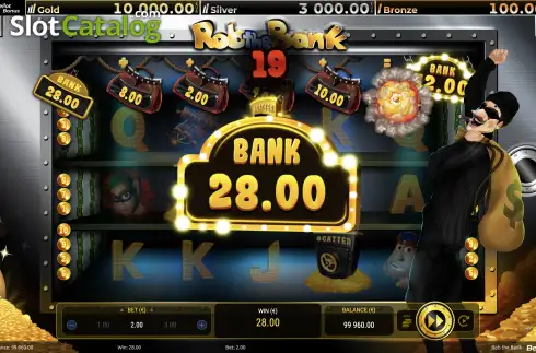 Скрин7. Rob the Bank (Bellot) слот