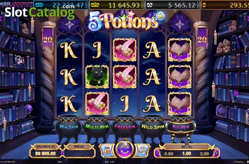 Скрин3. 5 Potions+ слот
