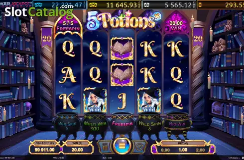 Скрин9. 5 Potions+ слот