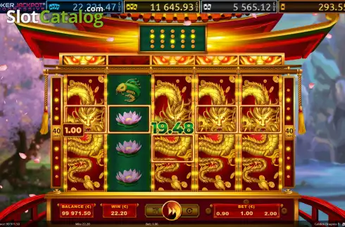 Скрин4. Golden Dragons 5 слот