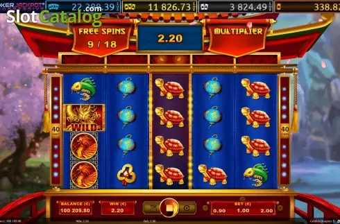 Скрин8. Golden Dragons 5 слот