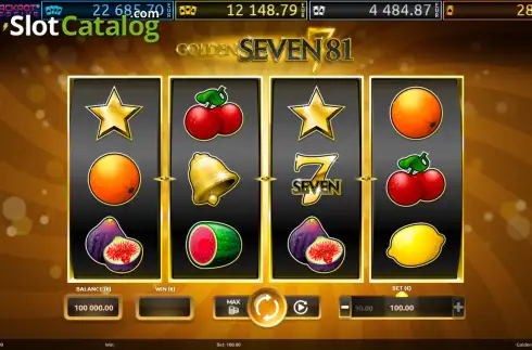 Скрин2. Golden Seven 81 слот