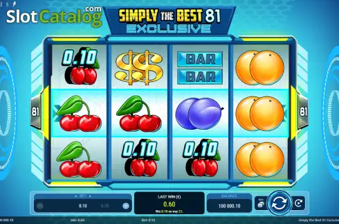 Скрин3. Simply the Best 81 Exclusive слот