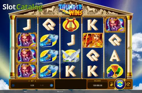 Скрин2. Thunder Wins слот