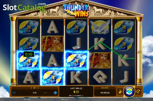 Скрин3. Thunder Wins слот