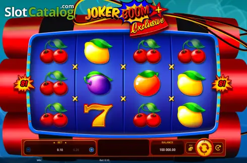 Скрин2. Joker Boom Plus Exclusive слот