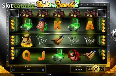 Скрин2. Rob the Bank 2 (Bellot) слот