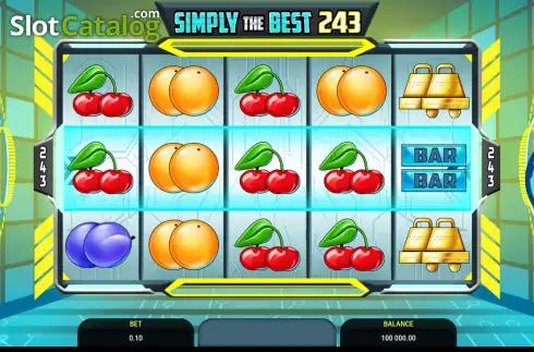 Скрин2. Simply the Best 243 слот