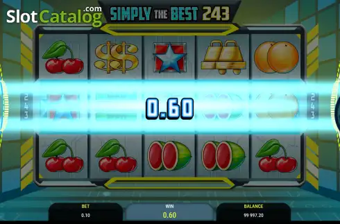 Скрин3. Simply the Best 243 слот