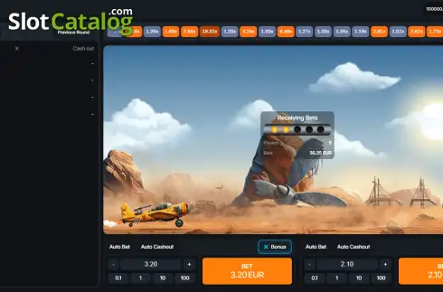 Скрин2. Fury Flight слот