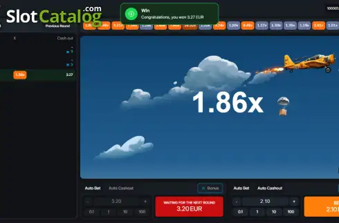 Скрин3. Fury Flight слот