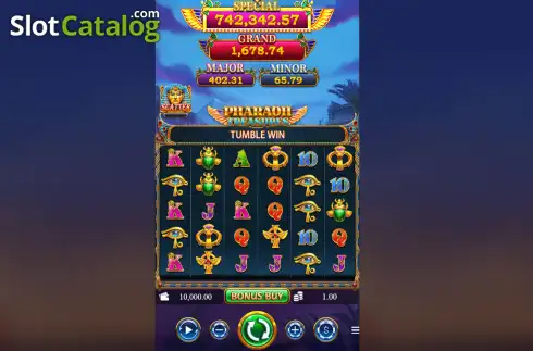 Скрин2. Pharaoh Treasures слот