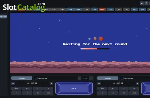 Скрин2. Planet Crash слот