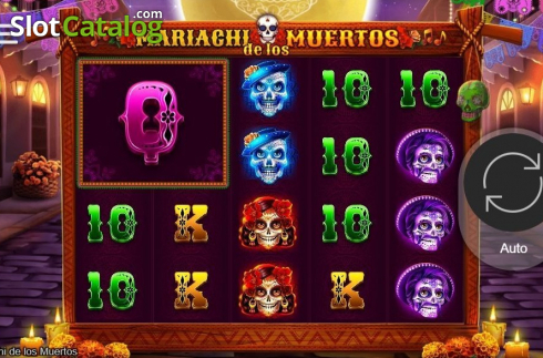 Скрин2. Mariachi de los Muertos слот