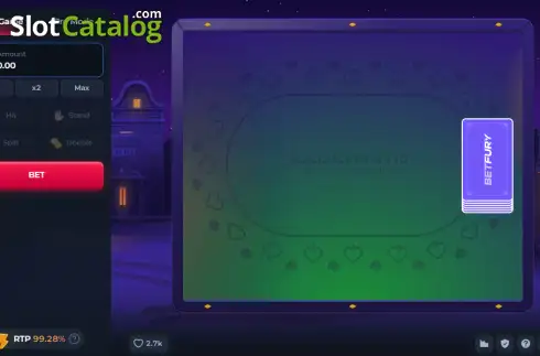 Скрин2. Blackjack (BetFury Originals) слот