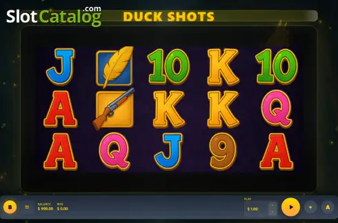 Скрин2. Duck Shots слот