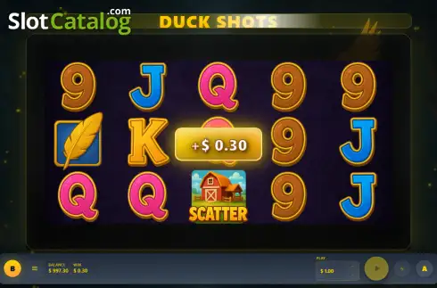 Скрин3. Duck Shots слот