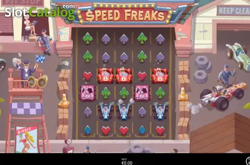 Скрин2. Speed Freaks слот