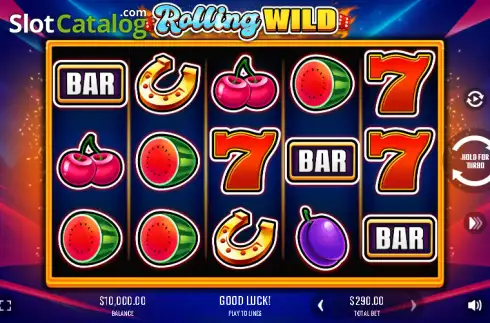 Скрин2. Rolling Wild слот