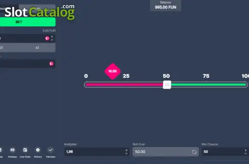 Скрин3. Dice (Bitstarz Originals) слот