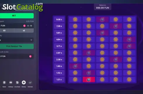 Скрин3. Tower (Bitstarz Originals) слот