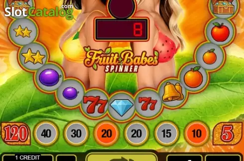 Скрин2. Fruit Babes слот