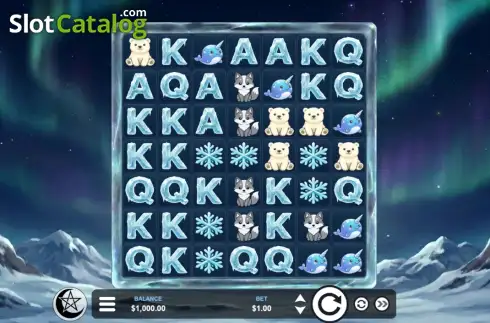 Скрин2. Arctic Clusters слот