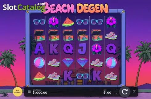 Скрин2. Beach Degen слот