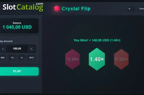 Скрин3. Crystal Flip слот