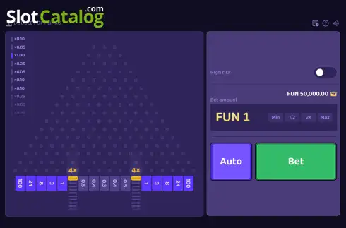 Скрин2. Double Pop Plinko слот