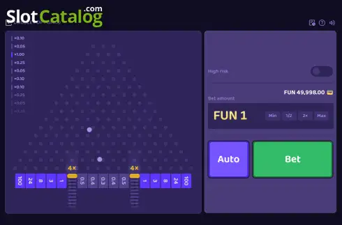 Скрин3. Double Pop Plinko слот