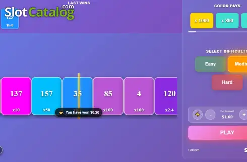 Скрин3. Color Prediction (Bolly Games) слот