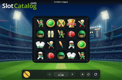 Скрин2. Cricket League слот