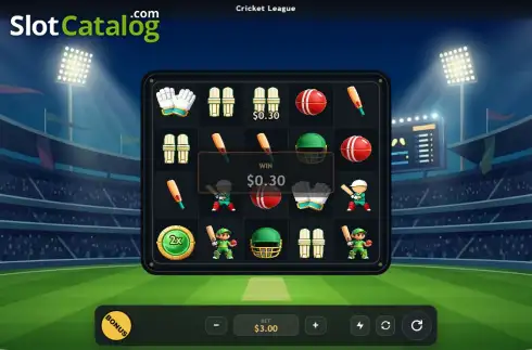 Скрин3. Cricket League слот
